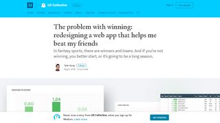 The problem with winning: redesigning a web app that helps me beat ...