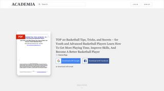 TOP 20 Basketball Tips, Tricks, and Secrets – for Youth and Advanced ...