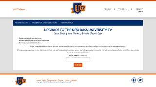 Verify Your Account to Access Bass University TV 2.0