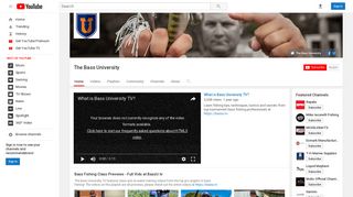 The Bass University - YouTube