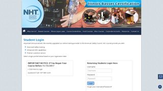 Illinois Basset Alcohol Certification Online | Login