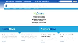 MyChart Redirect :: Bassett Healthcare Network