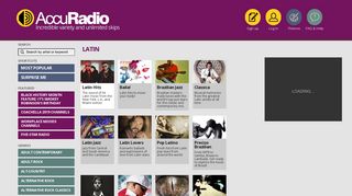Latin Music - Listen to Free Radio Stations - AccuRadio