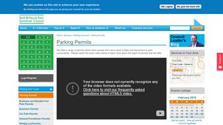 Parking Permits | Bathnes