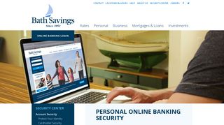 Personal Online Banking Security - Bath Savings Institution