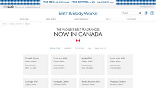 Canada | Bath & Body Works