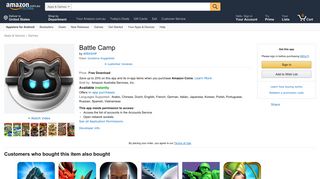 Battle Camp: Amazon.com.au: Appstore for Android