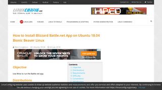 How to Install Blizzard Battle.net App on Ubuntu 18.04 Bionic Beaver ...