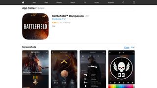 Battlefield™ Companion on the App Store - iTunes - Apple