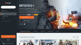 Battlefield 4™ for PC | Origin