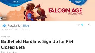 Battlefield Hardline: Sign Up for PS4 Closed Beta – PlayStation.Blog