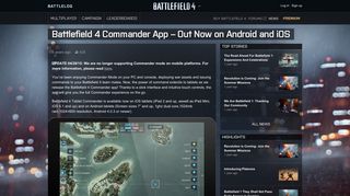 Battlefield 4 Commander App – Out Now on Android and ... - Battlelog