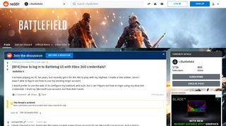 [BF4] How to log in to Battlelog UI with Xbox 360 credentials ...