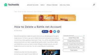 How to Delete a Battle.net Account | Techwalla.com