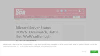 Blizzard Server Status DOWN: Overwatch, Battle Net WoW suffer login ...