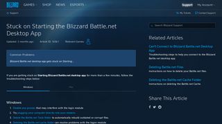 Stuck on Starting the Blizzard Battle.net Desktop App - Blizzard Support