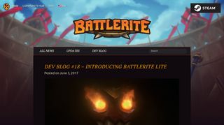 Dev Blog #18 – Introducing Battlerite Lite « Battlerite