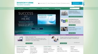 For Eye Care Professionals - Bausch + Lomb