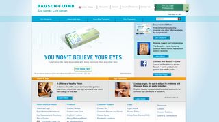 Bausch + Lomb: Official Home Page