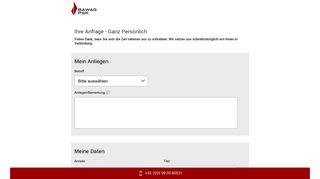 E-Mail Anfrage - BAWAG PSK