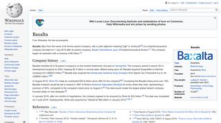 Baxalta - Wikipedia