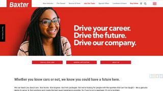 Baxter Auto Job Openings | Automotive Careers at Baxter Auto