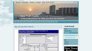 Bay County MLS Search | New Town Realty