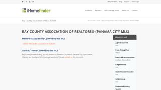 Bay County Association of REALTORS® / Panama City MLS