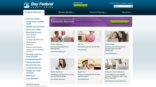 Electronic Services | Bay Federal Credit Union