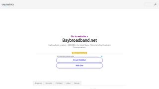 www.Baybroadband.net - Welcome to Bay Broadband Communications
