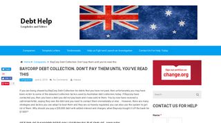 BayCorp Debt Collection. Don't pay them until you've read this