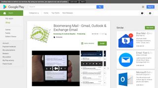 Boomerang Mail - Gmail, Outlook & Exchange Email - Apps on Google ...