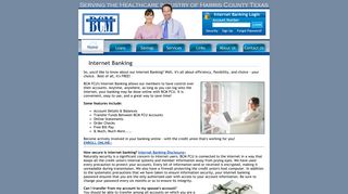 Internet Banking - BCM Federal Credit Union