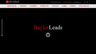 Baylor School - A Leader In Private Boarding School Education