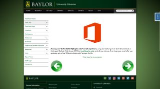 Baylor Email | Techpoint - Libraries | Baylor University