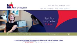 Bay Credit Union: Home