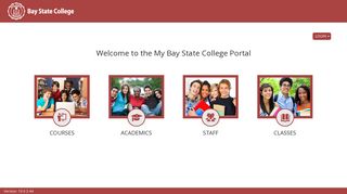the My Bay State College Portal
