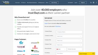 Employer Registration - Bayt.com for Employers