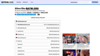 Sites Like Bayw.org | Discover 50 New Bayw.org Alternatives