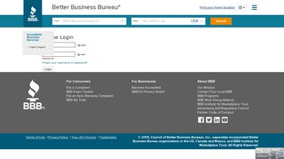 BBB Accredited Business Secure Login - Southern Alberta & East ...