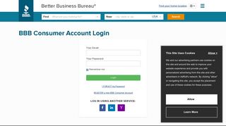 BBB Consumer Account Login - BBB serving Greater Houston and ...