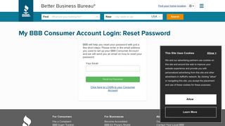 BBB Consumer Account Login - BBB serving Greater Houston and ...