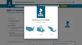 BBB of Upstate New York: Start With Trust - Better Business Bureau