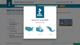 BBB Serving Northern Nevada and Utah: Start With Trust