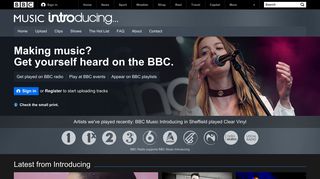 Upload Your Music Here - BBC Music Introducing - BBC.com