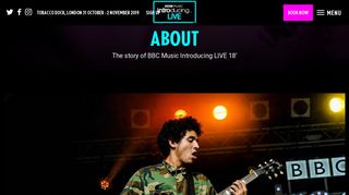 About | BBC Music Introducing Live
