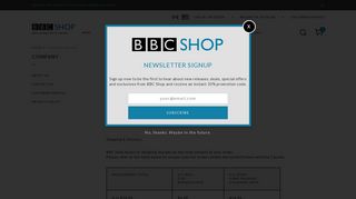 Customer Service | BBC Shop