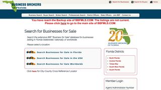 Search for Businesses - Business Brokers of Florida