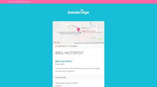 BBG Hotspot - Instabridge