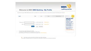 Online Mobile Banking - BBK